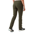 Khaki Green - Side - Craghoppers Womens-Ladies Kiwi Pro II Trousers