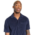 Blue Navy - Side - Craghoppers Mens Cholla NosiBotanical Short-Sleeved Shirt