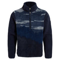 Blue Navy - Front - Craghoppers Mens National Trust Hathers Half Zip Fleece Top