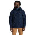 Blue Navy - Side - Craghoppers Mens National Trust Padley Waterproof Jacket