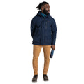 Blue Navy - Lifestyle - Craghoppers Mens National Trust Padley Waterproof Jacket