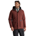 Axinite Red - Side - Craghoppers Mens Budi Waterproof Jacket