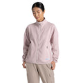 Dusky Carnation - Side - Craghoppers Womens-Ladies CO2 Renu Technology Full Zip Fleece Jacket