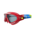 Lava Red-Japan Blue-Green - Back - Speedo Childrens-Kids Rift Smoke Biofuse Swimming Goggles