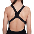 Black - Back - Speedo Girls Medalist One Piece Swimsuit