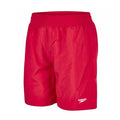 Red - Front - Speedo Mens Leisure Swim Shorts