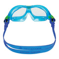 Blue - Back - Aquasphere Childrens-Kids Seal 2 Swimming Goggles