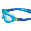 Blue - Pack Shot - Aquasphere Childrens-Kids Seal 2 Swimming Goggles