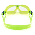 Lime - Back - Aquasphere Childrens-Kids Seal 2 Swimming Goggles