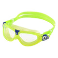 Lime - Side - Aquasphere Childrens-Kids Seal 2 Swimming Goggles