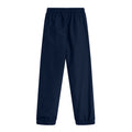 Navy-White - Back - Canterbury Childrens-Kids Stadium Cuffed Ankle Jogging Bottoms