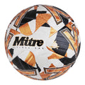 White-Black-Orange - Back - Mitre Ultimax Pro 2024 Football