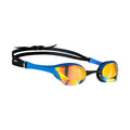 Yellow-Copper-Blue - Side - Arena Cobra Mirror Ultra Swipe Swimming Goggles