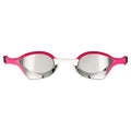 Silver-Pink - Back - Arena Cobra Mirror Ultra Swipe Swimming Goggles