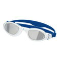 Titanium-White-Blue - Side - Zoggs Unisex Adult Tiger LSR+ 2024 Racing Swimming Goggles