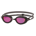 Titanium Grey-Pink - Front - Zoggs Unisex Adult Predator 2024 Swimming Goggles