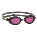 Titanium Grey-Pink - Back - Zoggs Unisex Adult Predator 2024 Swimming Goggles