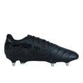 Black-Silver - Back - Canterbury Mens Phoenix Genesis Team 2025 Leather Soft Ground Rugby Boots