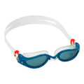 Petrol Blue-Smoke - Front - Aquasphere Kaiman Exo Swimming Goggles