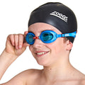 Blue-Red - Back - Zoggs Childrens-Kids Ripper Tinted Swimming Goggles