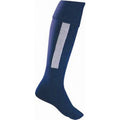 Royal Blue-White - Front - Carta Sport Childrens-Kids Euro Socks