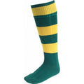 Bottle Green-Amber - Front - Carta Sport Mens Euro Socks