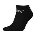 Black - Front - Puma Unisex Adult Trainer Socks (Pack of 3)