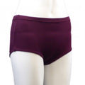 Maroon - Front - Carta Sport Womens-Ladies Gym Knickers