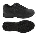 Black - Back - Optimum Childrens-Kids School Trainers