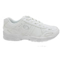 White - Front - Optimum Childrens-Kids School Trainers