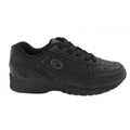 Black - Front - Optimum Childrens-Kids School Trainers