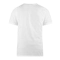 White - Back - Duke Mens D555 Flyers T-Shirt