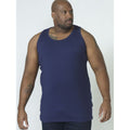 Grey Melange - Lifestyle - Duke Mens D555 Fabio Kingsize Tank Top