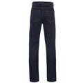 Indigo - Back - Duke Mens D555 Cedric Stretch Tapered Kingsize Jeans