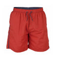 Red - Front - Duke Mens D555 Yarrow Swim Shorts