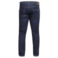 Indigo Denim - Back - Duke Mens D555 Cedric Stretch Kingsize Jeans