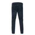 Blue Black - Back - Duke Mens D555 Daniel Tapered Leg Kingsize Jeans