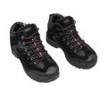 Black - Close up - Dek Mens Ontario Lace-Up Hiking Trail Boots