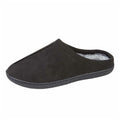 Black - Front - Zedzzz Mens Alex Slippers