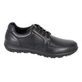 Black - Front - IMAC Mens Leather Shoes