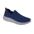 Navy - Front - Rdek Mens Flyknit Trainers