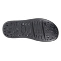 Brown - Back - Roamers Mens Leather Clogs