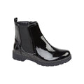 Black - Front - Cipriata Girls Mira Side Zip Ankle Boots