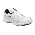 White - Front - Dek Mens Orleans Fuller Fitting Trainers