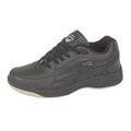 Black - Front - Dek Mens Orleans Fuller Fitting Trainers