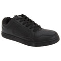 Black - Front - Dek Mens Euston Lace Trainers