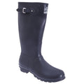 Navy Blue - Front - Woodland Unisex Quality Strap Regular Wellington Boots