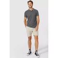 Grey - Lifestyle - Mantaray Mens Textured Polo Shirt