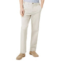 Off White - Front - Maine Mens Premium Chino Trousers