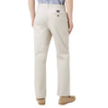 Off White - Back - Maine Mens Premium Chino Trousers